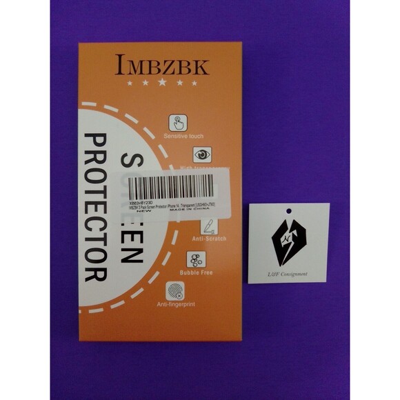 Imbzbk 3 Pack IPhone 14 Screen Protector - Picture 3 of 6
